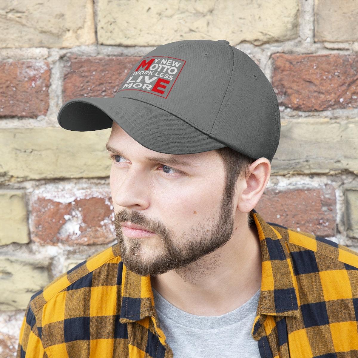 Work Less, Live Twill Hat - The Unleashed Entrepreneur