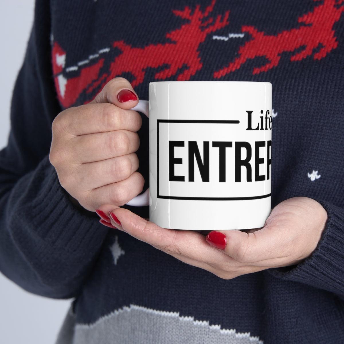 Lifestyle ENTREPRENEUR Ceramic Mug - The Unleashed Entrepreneur