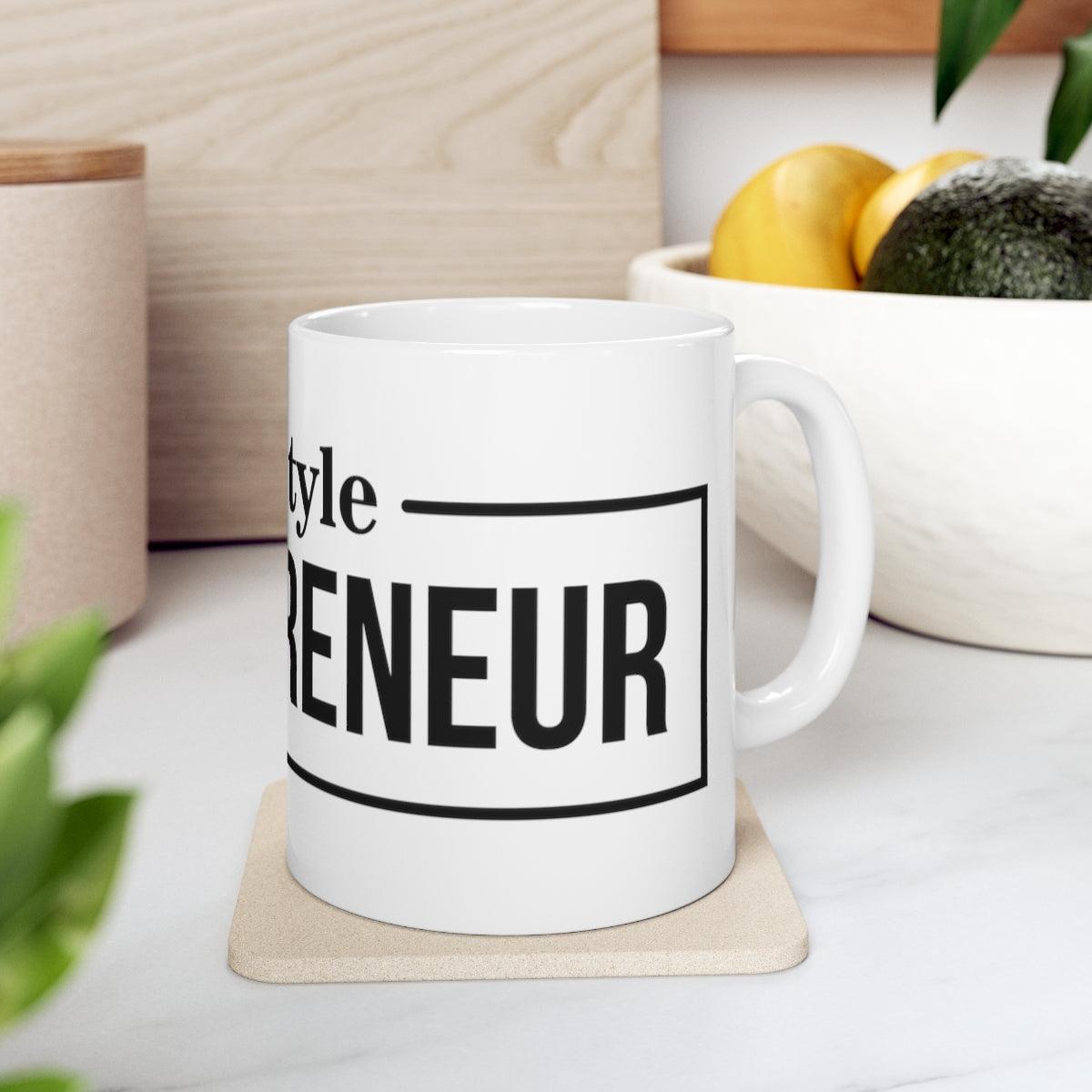 Lifestyle ENTREPRENEUR Ceramic Mug - The Unleashed Entrepreneur