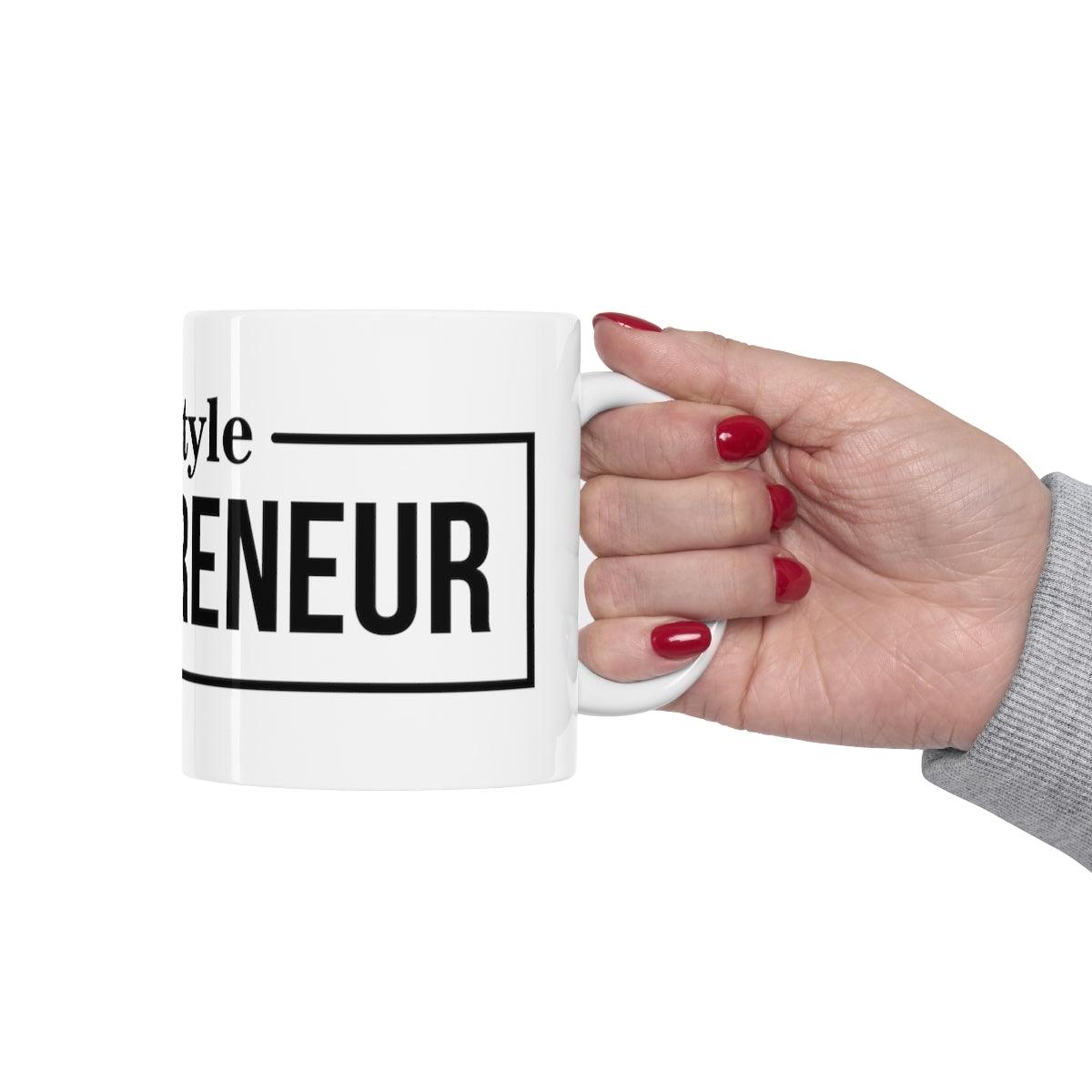 Lifestyle ENTREPRENEUR Ceramic Mug - The Unleashed Entrepreneur