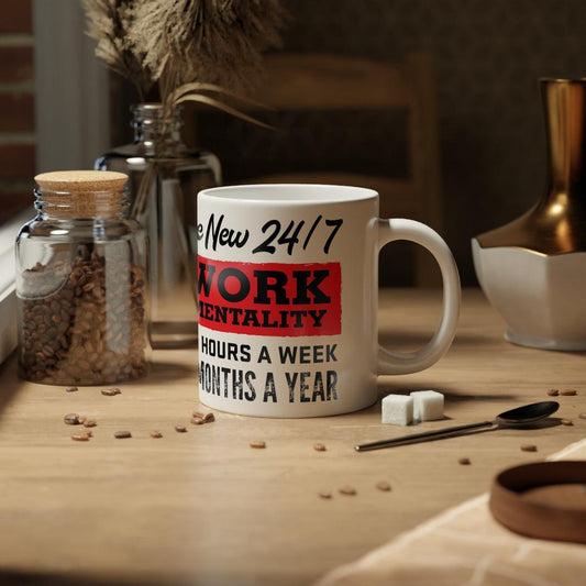 New "24/7" Work Jumbo Mug - The Unleashed Entrepreneur