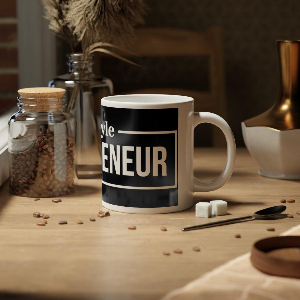 Lifestyle ENTREPRENEUR Jumbo Mug - The Unleashed Entrepreneur