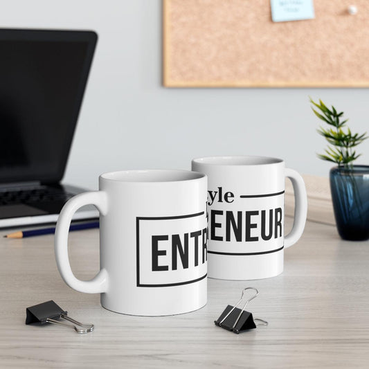 Lifestyle ENTREPRENEUR Ceramic Mug - The Unleashed Entrepreneur