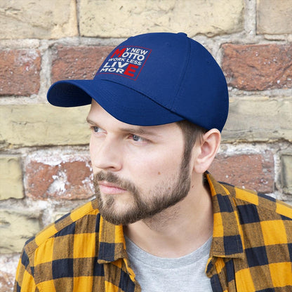 Work Less, Live Twill Hat - The Unleashed Entrepreneur