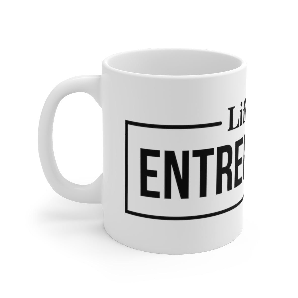 Lifestyle ENTREPRENEUR Ceramic Mug - The Unleashed Entrepreneur