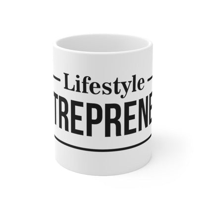 Lifestyle ENTREPRENEUR Ceramic Mug - The Unleashed Entrepreneur