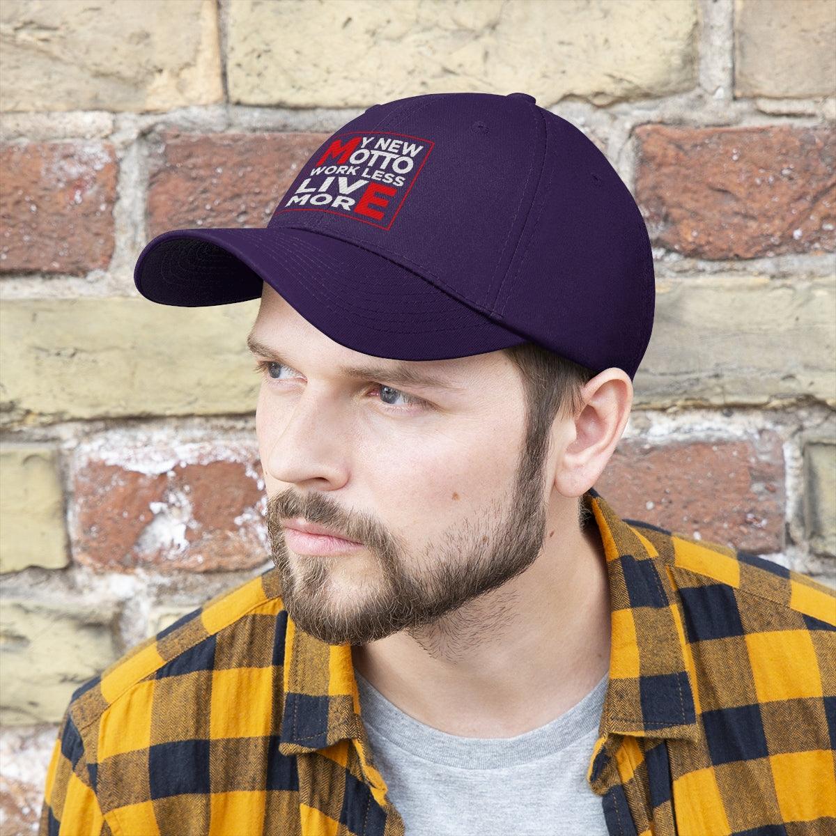 Work Less, Live Twill Hat - The Unleashed Entrepreneur